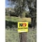 Sunburst Systems Sign No Hunting 12 in x 12 in 8610 - alternate 2